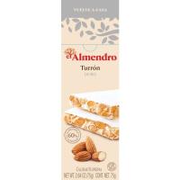 Turrón duro EL ALMENDRO, caja 75 g