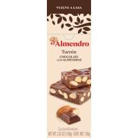 Turrón de chocolate con almendra EL ALMENDRO, caja 100 g