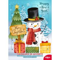 Calendario de Adviento Merry Christmas DEKORA, caja 50 g