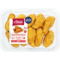Alitas de pollo crujientes ALDELIS, bandeja 1 kg