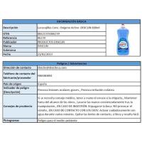 Lavavajillas concentrado oxi DISICLIN, botella 600 ml
