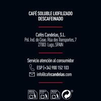 Descafeinado liofilizado CANDELAS, frasco 100 g