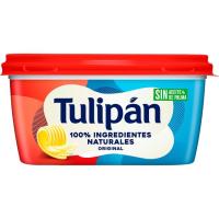 Margarina vegetal sin palma TULIPAN, tarrina 400 g
