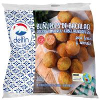 Buñuelos de bacalao DELFÍN, bolsa 300 g