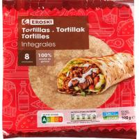 Tortilla integral EROSKI, paquete 320 g