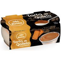 Tarta de galleta REINA, pack 2x70 g