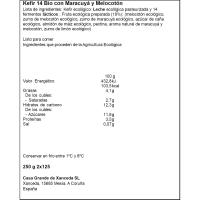 Kefir eco sabor maracuya/melocotón C. G. XANCEDA, pack 2x125 g