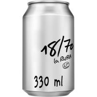 Cerveza 18/70, lata 33 cl