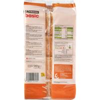 Biscote tradicional EROSKI BASIC, 72 rebanadas, paquete 540 g