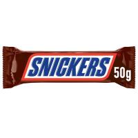 Barrita de chocolate rellena SNICKERS, 1 ud, 50 g