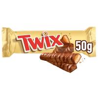 Chocolatina Lc TWIX, paquete 58 g