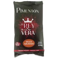 Pimentón dulce ahumado LA DAMA DE LA VERA, bolsa 250 g