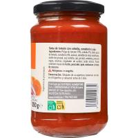 Salsa napolitana EROSKI, frasco 350 g