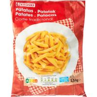 Patata prefrita EROSKI, bolsa 2,5 kg