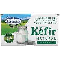 Kéfir natural ASTURIANA, pack 4x125 g