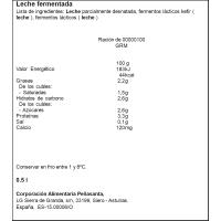 Kéfir natural ASTURIANA, pack 4x125 g