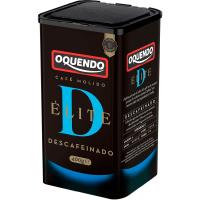 Café molido natural descafeinado élite OQUENDO, clic pack 400 g