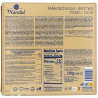 Torta de mantequilla MANDUL, 350 g