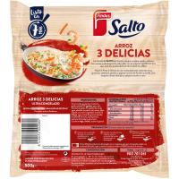 Arroz tres delicias FINDUS, bolsa 500 g