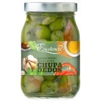 Aceitunas chupadedos EXCELENCIA, frasco 450 g