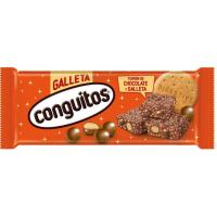 Turrón de conguitos y galleta LACASA, tableta 250 g