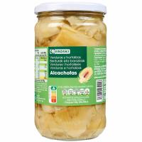 Alcachofa en mitades EROSKI, frasco 320 g