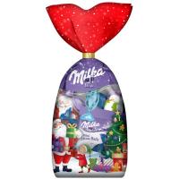 Chocolate mix Navidad MILKA, bolsa 126 g