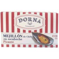 Mejillón chileno picante DORNA, lata 111 g