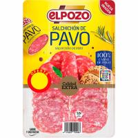 Salchichón de pavo ELPOZO, bandeja 65 g