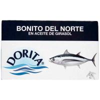 Bonito del norte en aceite del girasol DORITA, lata 110 g