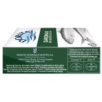 Sardina en aceite de oliva DORITA, lata 120 g