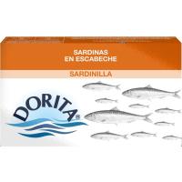 Sardinilla en escabeche DORITA, lata 81 g