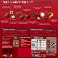 Bombones NESTLÉ CAJA ROJA, 2+1, caja 309 g