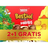 Bombones Caja Roja + Bestial Mix Dark NESTLÉ, caja 588 g