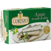 Agujas en aceite de oliva CORTIZO, lata 120 g