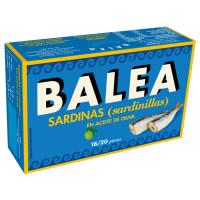 Sardinilla en aceite de oliva BALEA, lata 115 g