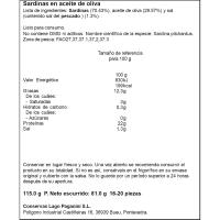 Sardinilla en aceite de oliva BALEA, lata 115 g