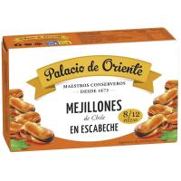 Mejillon de chile en escabeche PALACIO DE ORIENTE, lata 115 g