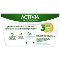 Yogur triple zero natural ACTIVIA, pack 4x120 g