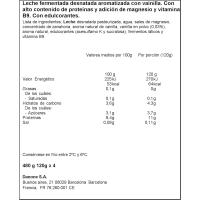 Leche fermentada sabor vainilla YOPRO, pack 4x120 g
