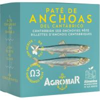 Paté anchoa cantábrico AGROMAR 100g