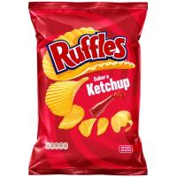 Patata ondulada sabor ketchup RUFFLES, bolsa 150 g