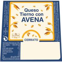 Queso tierno con avena CERRATO, cuña 250 g