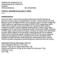 Croissant bombón blanco LAMASTELLE, 1 ud, 85 g