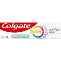 Dentífrico Total placa COLGATE FRESH, tubo 75 ml