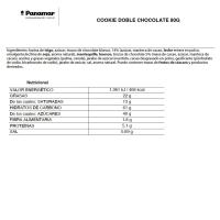 Cookie doble de chocolate PANAMAR, 1 ud, 80 g