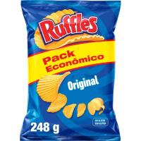 Patatas a la sal xlb RUFFLES, bolsa 248 g