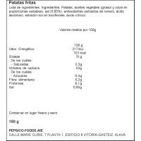 Patatas fritas a la sal LAY'S, bolsa 150 g