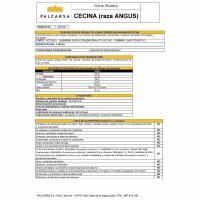 Cecina angus PALCARSA, al corte, compra mínima 100 g