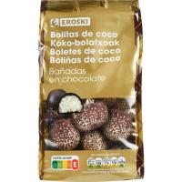 Bolitas de coco EROSKI, bolsa 340 g